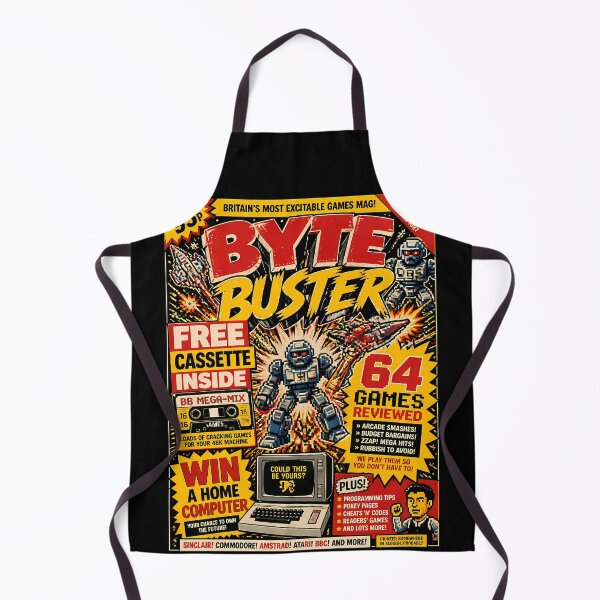 Item preview, Byte Buster Magazine - Games Mag designed and sold by Barcud Designs.