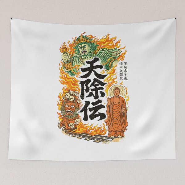 Item preview, Buddha and Demons T-Shirt designed and sold by Matinez Pink.