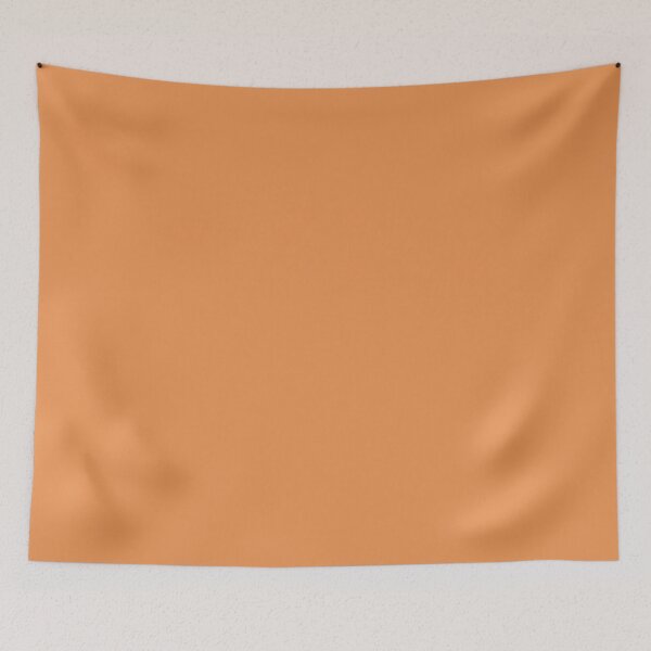 Item preview, Vibrant Apricot Orange Solid Color designed and sold by pluielegere.