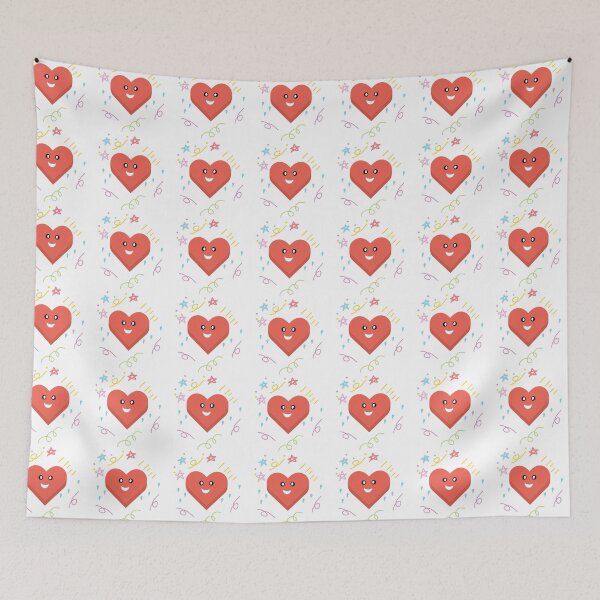 Item preview, Hand drawn doodle heart character with stars, swirls and dots. Fun vector illustration. designed and sold by AjjimaJKM.