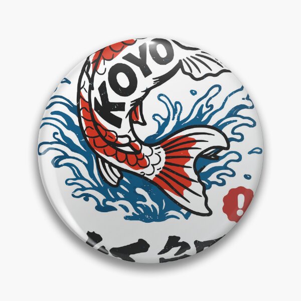 Item preview, Koi Fish Japanese Tattoo Style designed and sold by Matinez Pink.