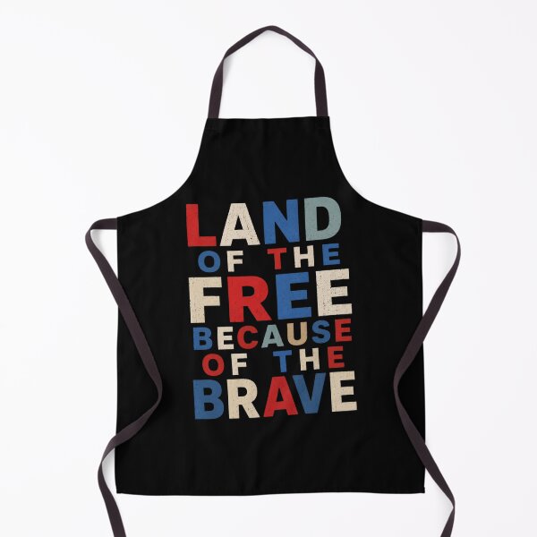 Item preview, Land of the Free Because of the Brave designed and sold by PMDesignStudio.