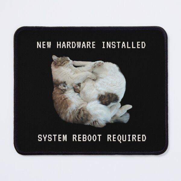 Item preview, New Hardware Installed - Funny Cat Tech Design designed and sold by MB-CatPrints.