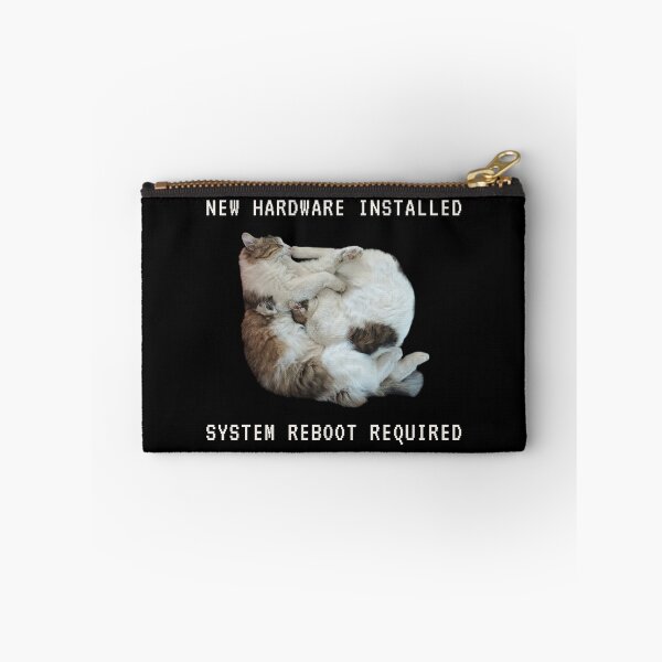Item preview, New Hardware Installed - Funny Cat Tech Design designed and sold by MB-CatPrints.