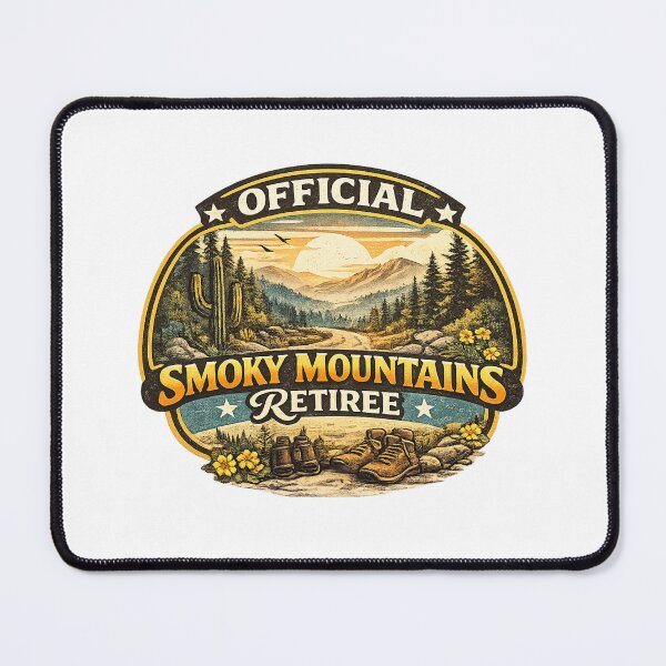 Item preview, Official Smoky Mountains Retiree designed and sold by CozyRetirementGifts.
