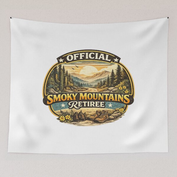 Item preview, Official Smoky Mountains Retiree designed and sold by CozyRetirementGifts.
