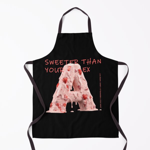 Item preview, Sweeter Than Your Ex - Strawberry Ice Cream Letter A designed and sold by JOCSTOCK.