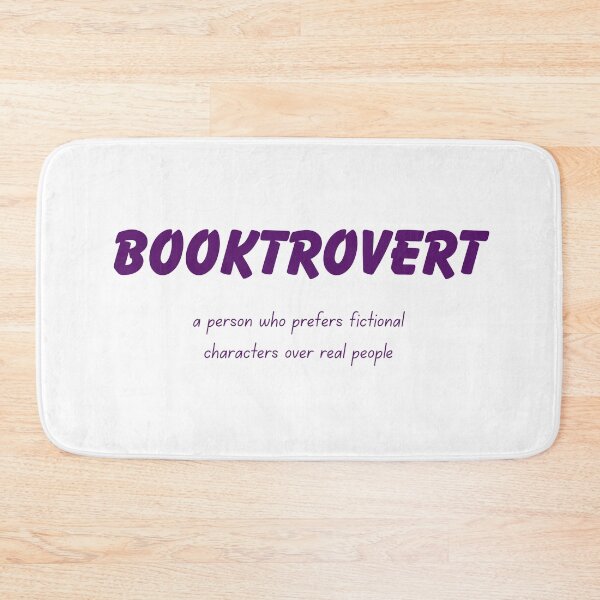 Item preview, Booktrovert Definition Funny Book Lover Design designed and sold by VibeoCanvasShop.