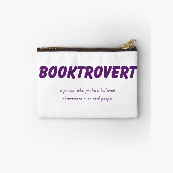 Item preview, Booktrovert Definition Funny Book Lover Design designed and sold by VibeoCanvasShop.