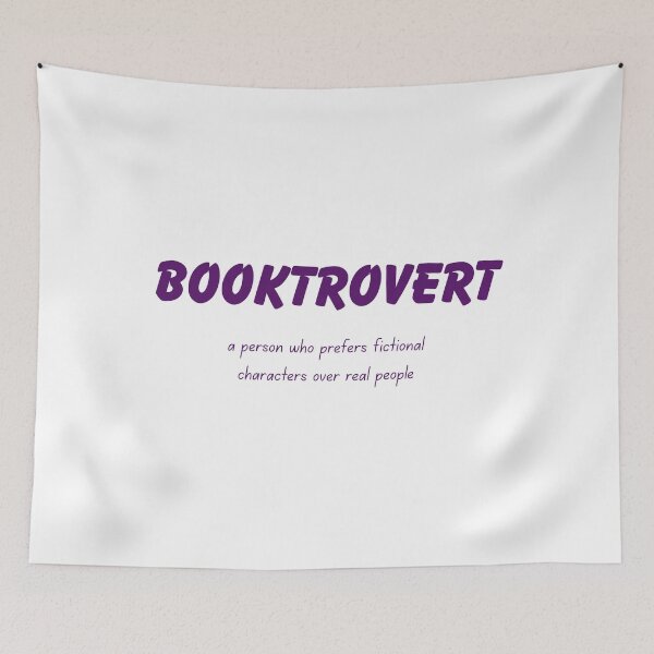 Item preview, Booktrovert Definition Funny Book Lover Design designed and sold by VibeoCanvasShop.