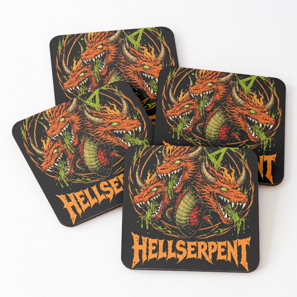 Item preview, Hell Serpent T-Shirt designed and sold by Matinez Pink.