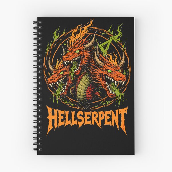 Item preview, Hell Serpent T-Shirt designed and sold by Matinez Pink.