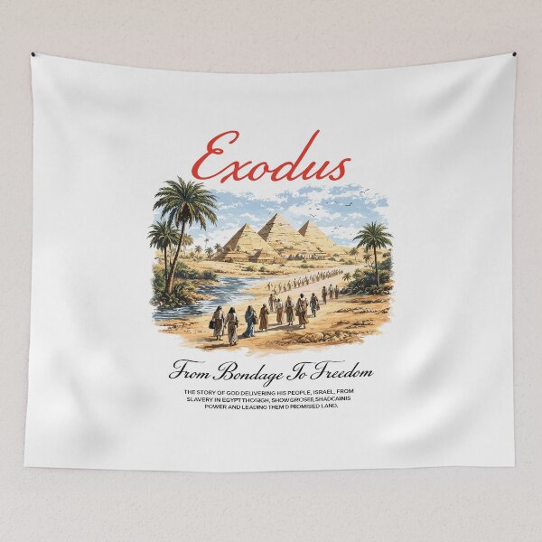 Item preview, Exodus Bible Story T-Shirt designed and sold by Matinez Pink.