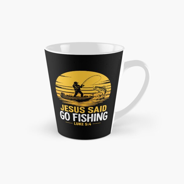 Item preview, Jesus Said Go Fishing designed and sold by ChrisPfeiffer.