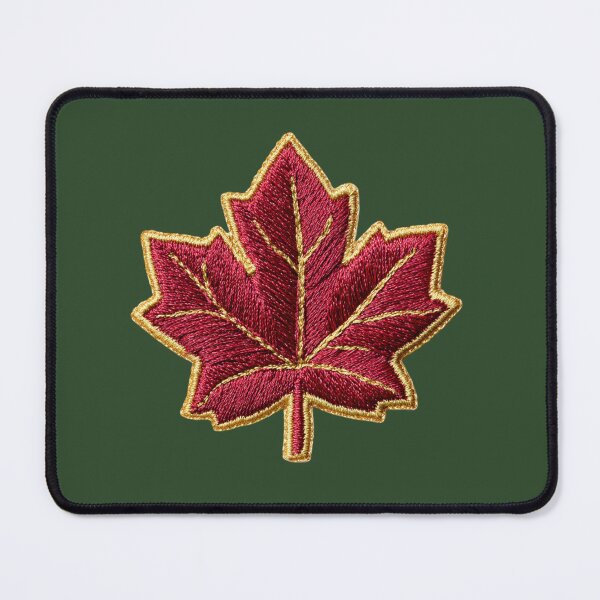 Item preview, Classic Maple Leaf Embroidery designed and sold by MegaNovaArt.