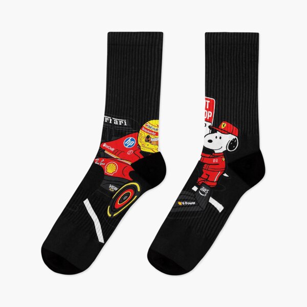 Item preview, Snoopy Ferrari Pit Stop Lap 12 Formula 1 Racing Fan designed and sold by LysiTHWIP.