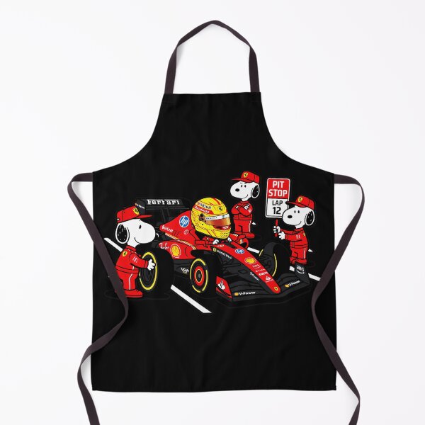 Item preview, Snoopy Ferrari Pit Stop Lap 12 Formula 1 Racing Fan designed and sold by LysiTHWIP.