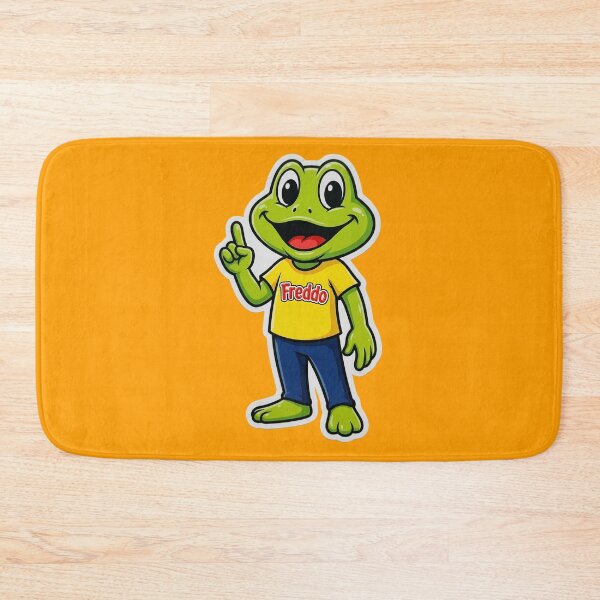 Item preview, Cute Green Frog Mascot Sticker – Happy Cartoon Amphibian Character designed and sold by Bhaskar Digital Art.