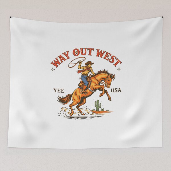 Item preview, Western Cowboy Horse Rodeo T-Shirt designed and sold by Matinez Pink.