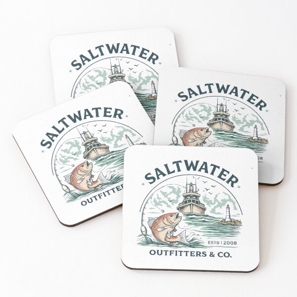 Item preview, Saltwater Fishing T-Shirt designed and sold by Matinez Pink.