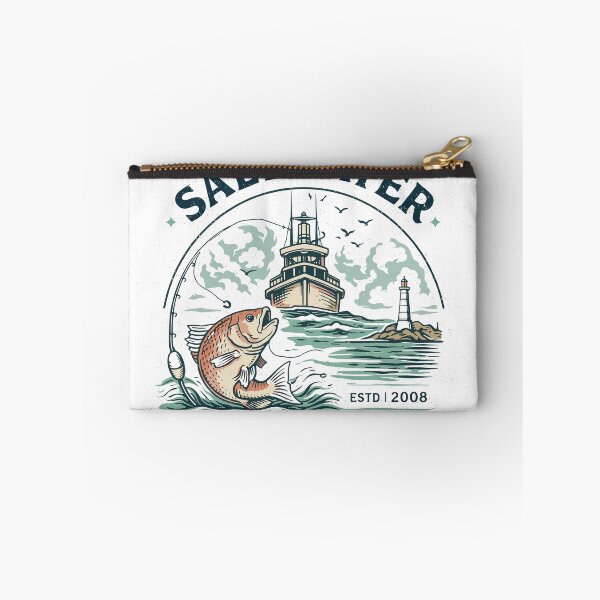 Item preview, Saltwater Fishing T-Shirt designed and sold by Matinez Pink.