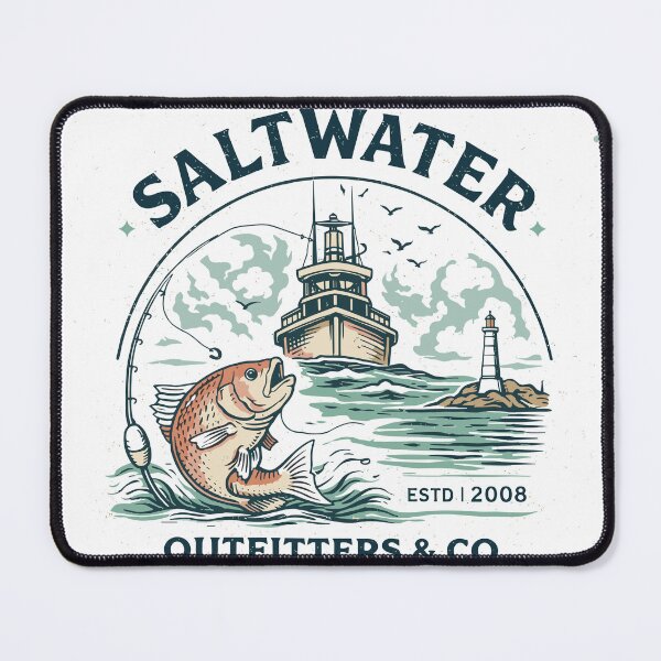 Item preview, Saltwater Fishing T-Shirt designed and sold by Matinez Pink.