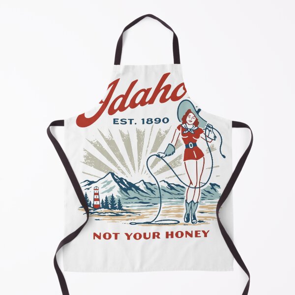 Item preview, Idaho Retro Cowgirl T-Shirt designed and sold by Matinez Pink.