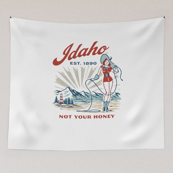 Item preview, Camiseta vaquera retro de Idaho designed and sold by Matinez Pink.