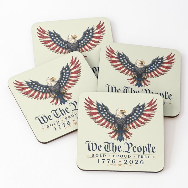 Item preview, Patriotic Eagle 1776 2026 250th Anniversary 2 designed and sold by NicowrmSArt.