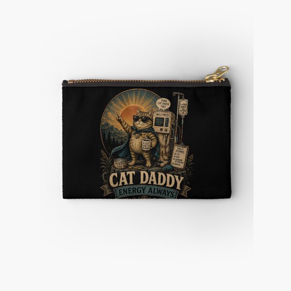 Item preview, Cat Daddy Energy Always Funny Cat Lover designed and sold by THREE LITTLE BEANS.