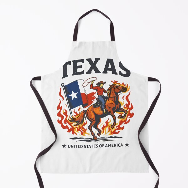 Item preview, Texas Cowboy Horse Flag T-Shirt designed and sold by Matinez Pink.