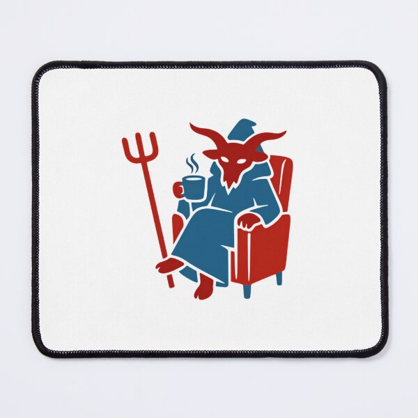 Item preview, MAGOS - Hell’s Coffee Break – Relaxed Demon Retro designed and sold by MAGOSMARKETMS.