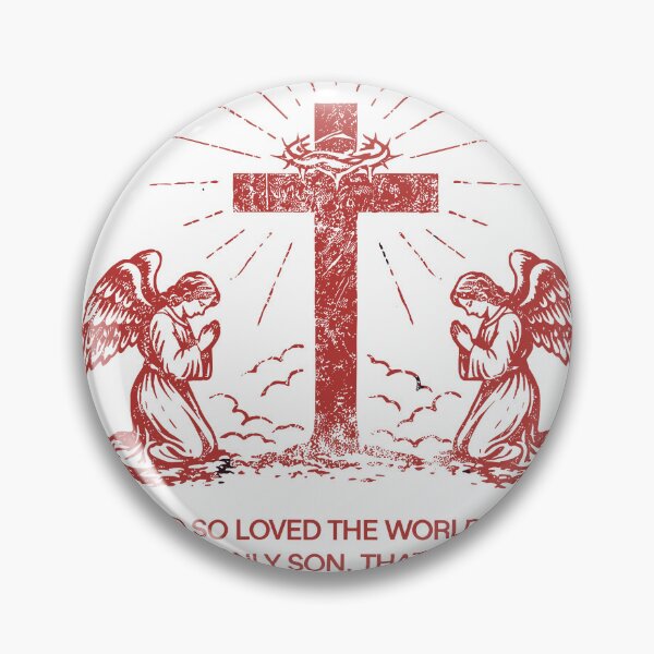Item preview, Christian Cross Angels Good News T-Shirt designed and sold by Matinez Pink.