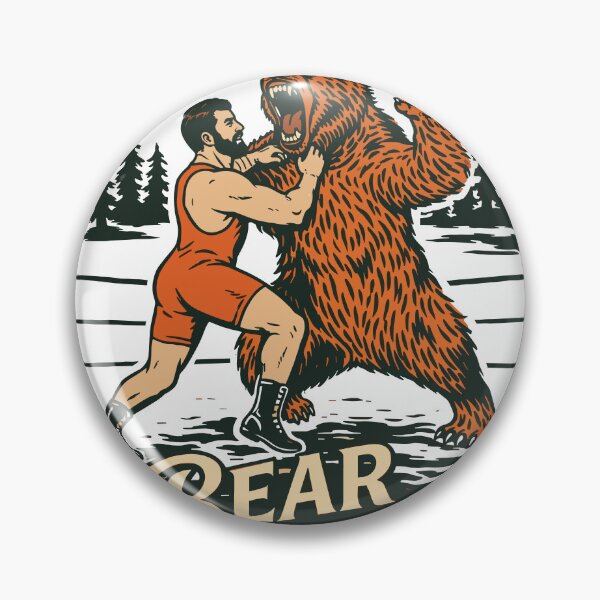 Item preview, Wolverine Bear Wrestling Club T-Shirt designed and sold by Matinez Pink.