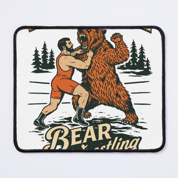 Item preview, Wolverine Bear Wrestling Club T-Shirt designed and sold by Matinez Pink.