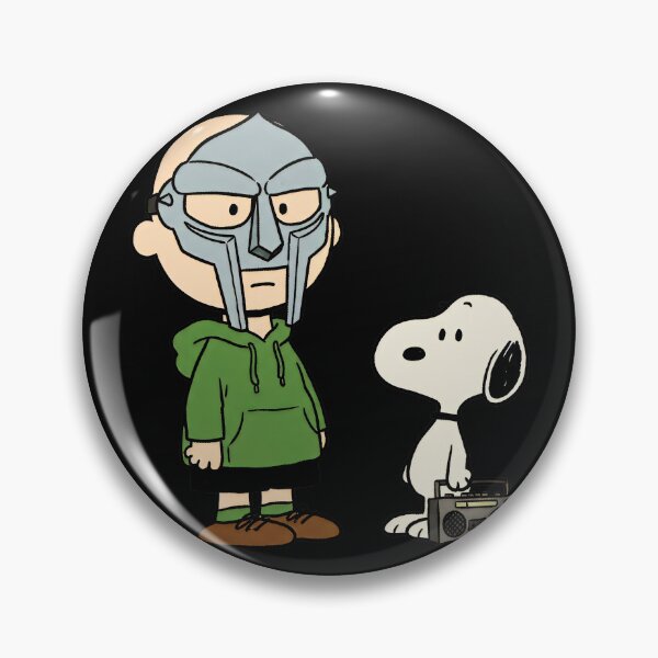 Item preview, MF DOOM Peanuts Charlie Brown Snoopy Hip Hop Mashup designed and sold by LysiTHWIP.