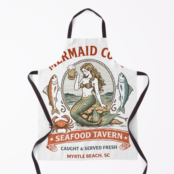Item preview, Mermaid Cove Seafood Tavern T-Shirt designed and sold by Matinez Pink.