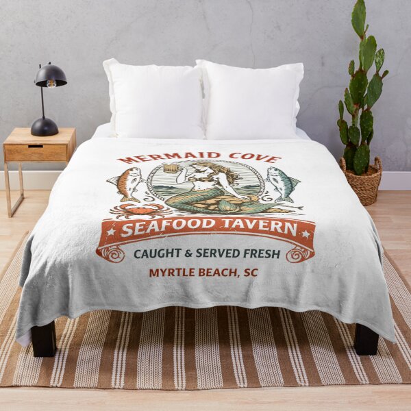 Item preview, Mermaid Cove Seafood Tavern T-Shirt designed and sold by Matinez Pink.