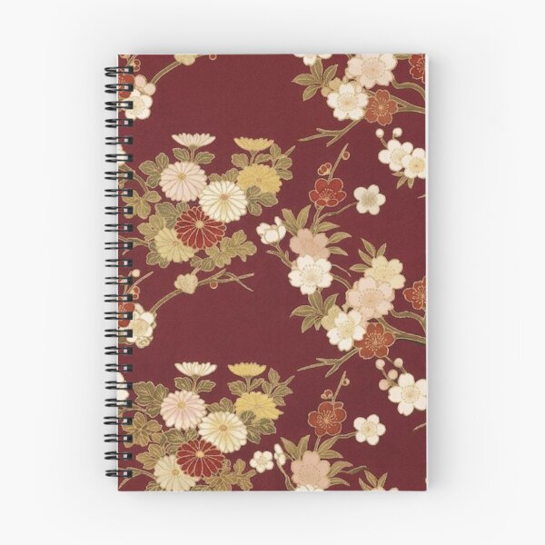 Item preview, Japanese Floral Seamless Pattern – Vintage Sakura & Chrysanthemum Botanical designed and sold by FashioonTrends.
