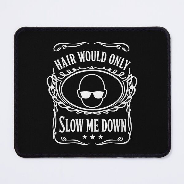 Item preview, Bald Father's Day Gift, Hair Would Only Slow Me Down T-shirt, Funny Bald Man, Fathers Day Gift for Bald Men designed and sold by THREE LITTLE BEANS.