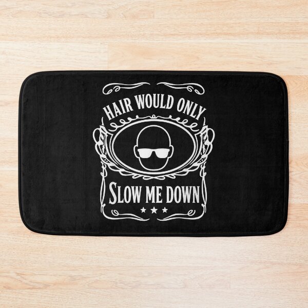 Item preview, Bald Father's Day Gift, Hair Would Only Slow Me Down T-shirt, Funny Bald Man, Fathers Day Gift for Bald Men  designed and sold by THREE LITTLE BEANS.