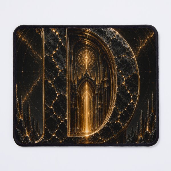 Item preview, Letter D Wall Art Black Gold Initial Monogram Poster designed and sold by LiaDreamz.