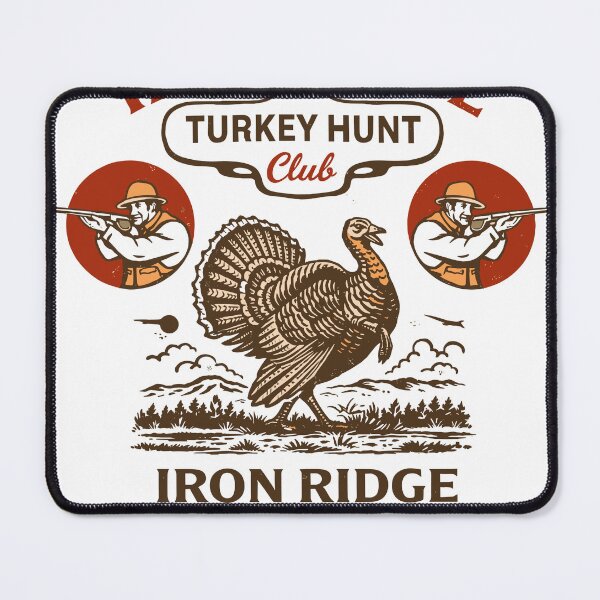 Item preview, Iron Ridge Turkey Hunt Club T-Shirt designed and sold by Matinez Pink.