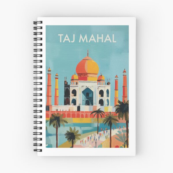 Item preview, TAJ MAHAL TRAVEL ART designed and sold by MarkedArtPrints.