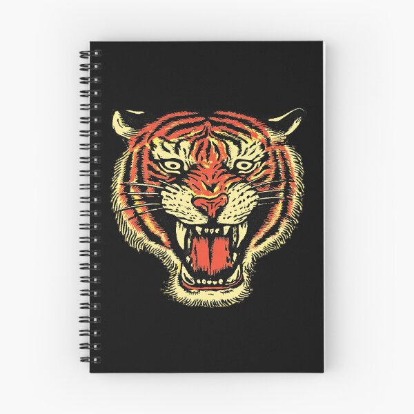 Item preview, American Traditional Tattoo Tiger Head Design designed and sold by trajeado14.