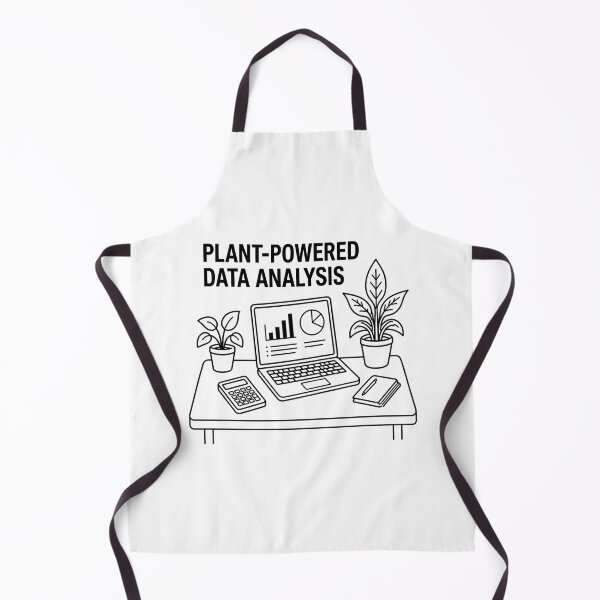 Item preview, Plant-Powered Data Analysis - Minimalist Tech & Nature Design. designed and sold by spreadsheetcafe.