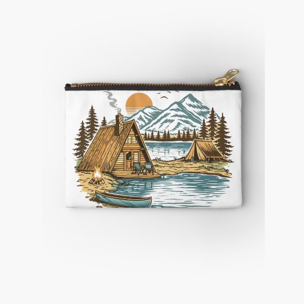 Item preview, Mountain Lodge Camping T-Shirt designed and sold by Matinez Pink.