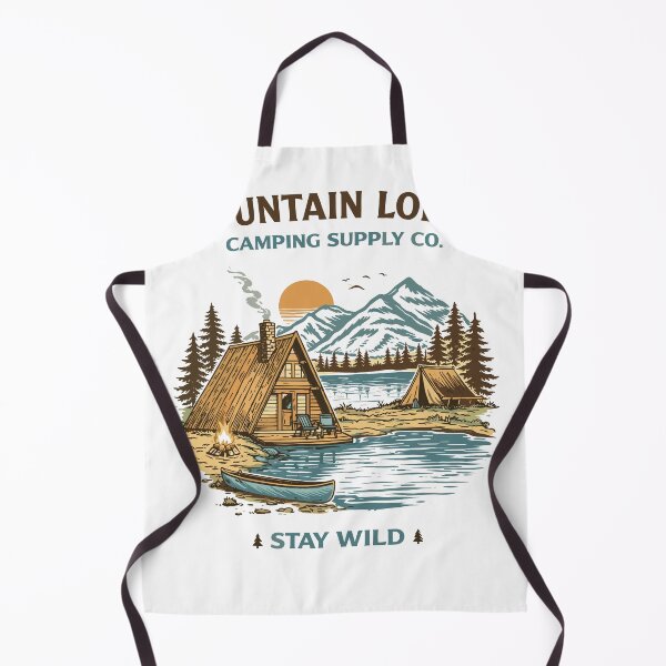 Item preview, Mountain Lodge Camping T-Shirt designed and sold by Matinez Pink.