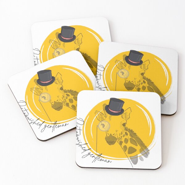 Item preview, Distinguished Gentleman Giraffe Collage | Funny Vintage Animal Art designed and sold by susannapujolcli.