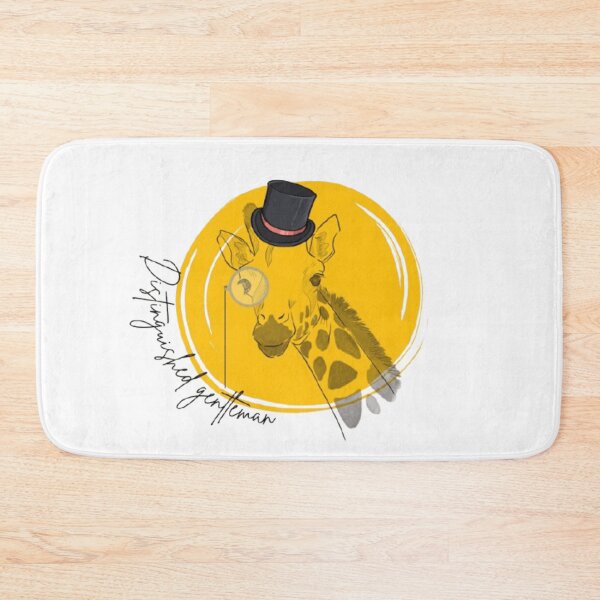Item preview, Distinguished Gentleman Giraffe Collage | Funny Vintage Animal Art designed and sold by susannapujolcli.